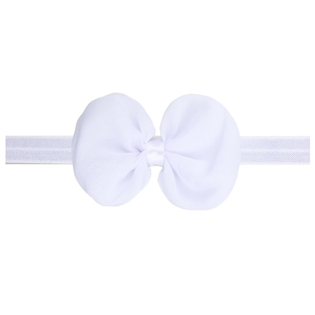 Chiffon Bow Headband Hair Accessories for Baby Girls