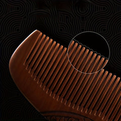 Peach Wood Comb Hair Care Anti Static Comb