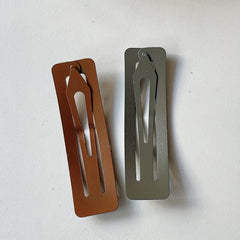 4pcs Plain Hair Clips Hairpins Decorative Girls Hair Accessories