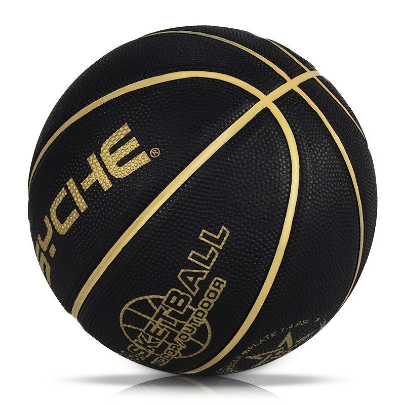 Size 7 Basketball With Pump Rubber Basketball Training
