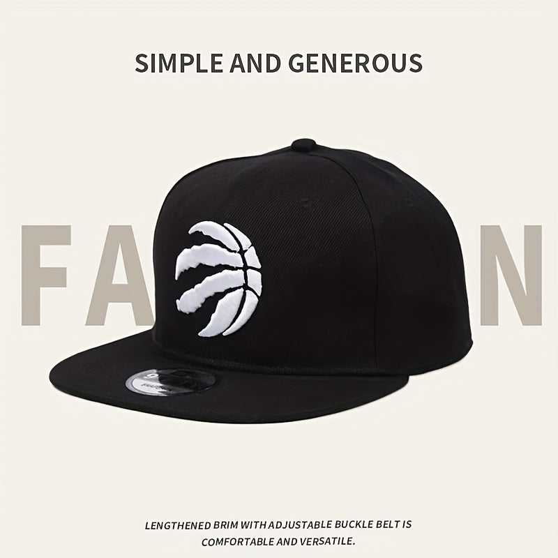 Unisex Breathable Adjustable Baseball Cap with Letter Embroidery