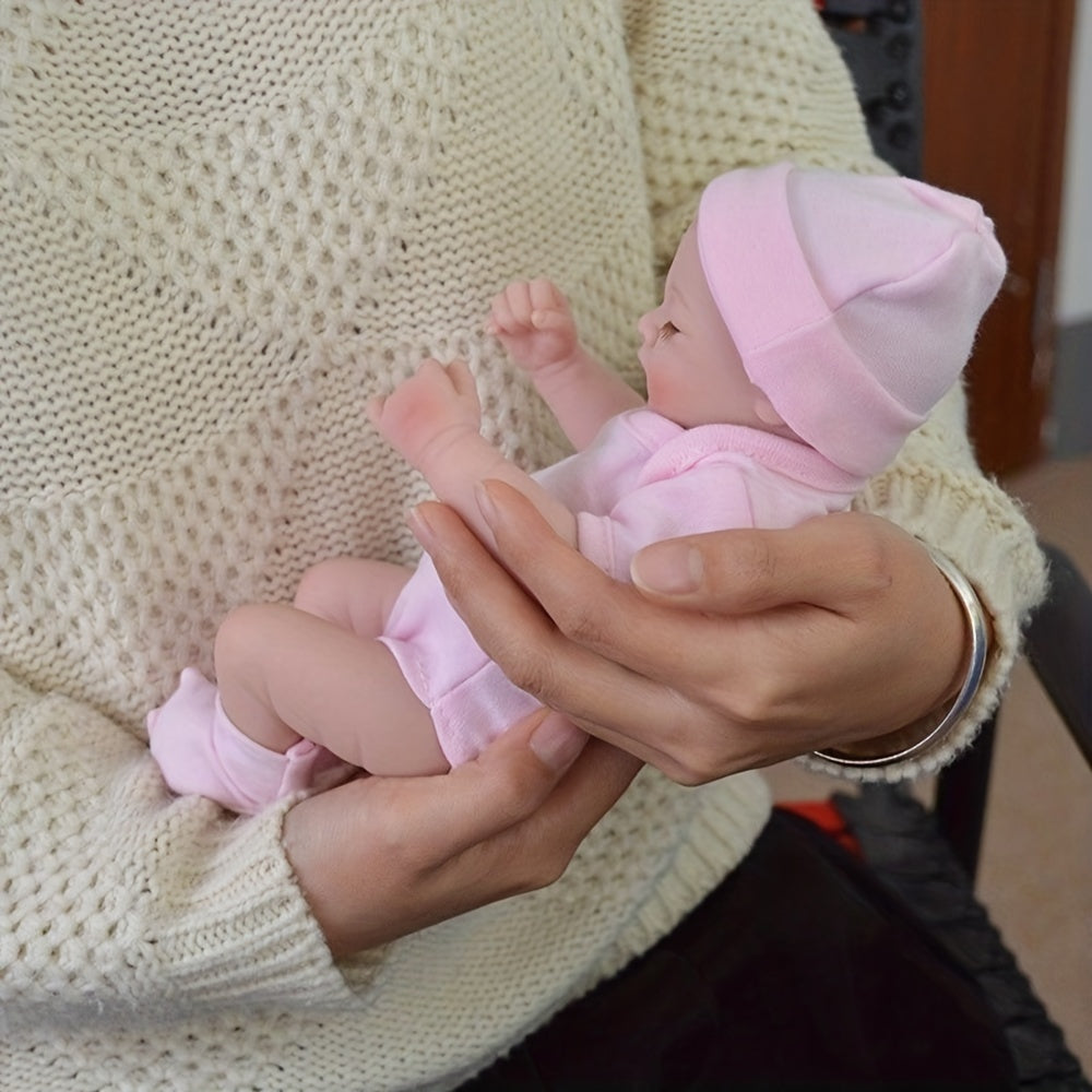 Realistic Reborn Baby Doll Full Body Vinyl Newborn Preemie Girl Waterproof