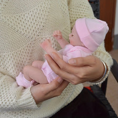 Realistic Reborn Baby Doll Full Body Vinyl Newborn Preemie Girl Waterproof