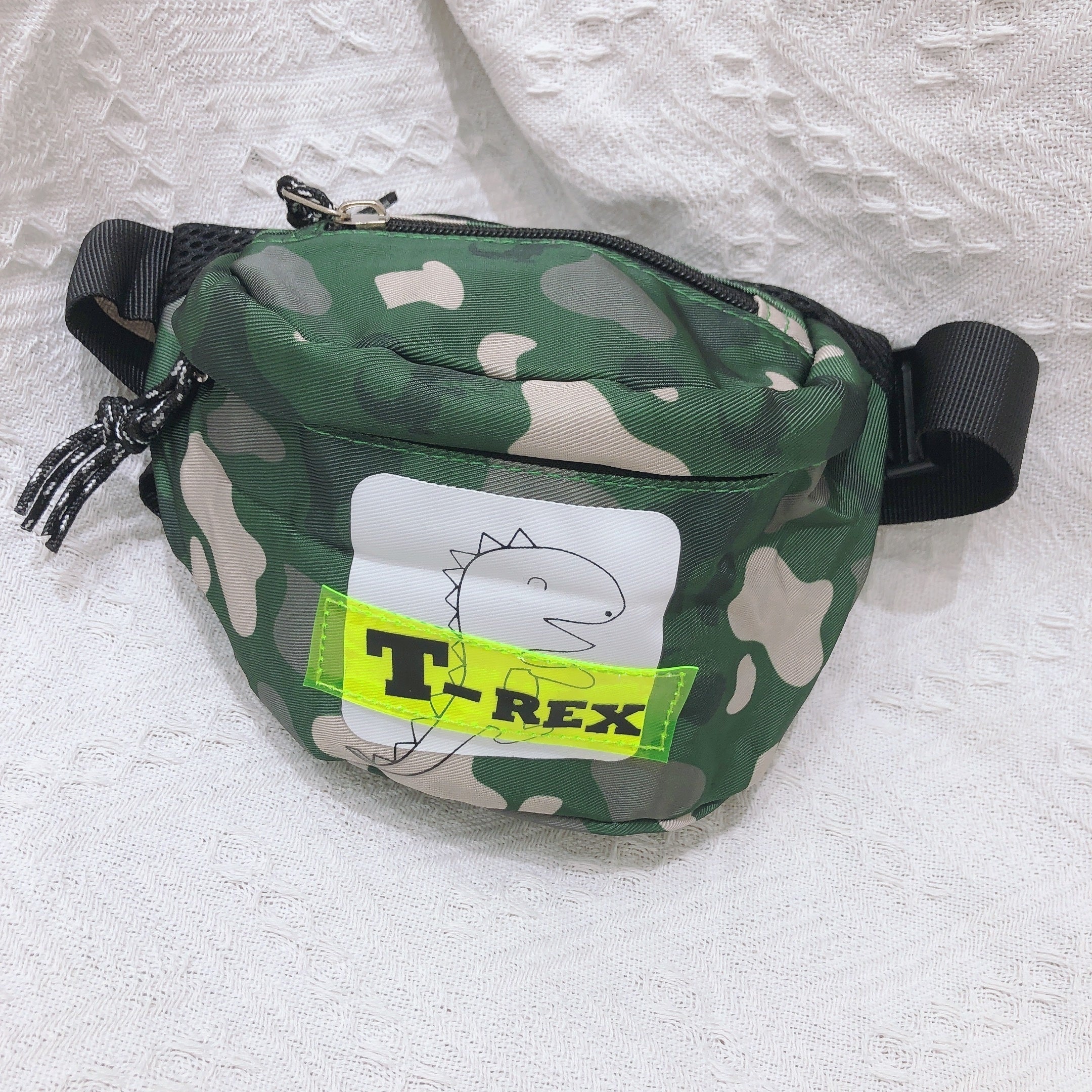 Boys Dinosaur Camo Crossbody Bag