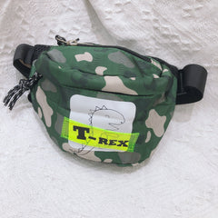 Boys Dinosaur Camo Crossbody Bag