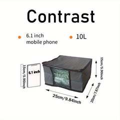 Large Capacity Quilt Storage Bag Portable Clothes Packing Cube Foldable Wardrobe