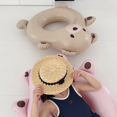Adorable Bear Float Inflatable Mat for Beach & Pool Parties