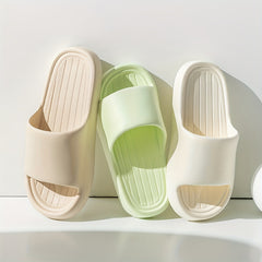 Women's Soft Sole Indoor Pillow Slides - Non Slip Shower Shoes