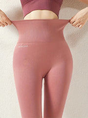 High Waist Yoga Pants Tummy Control Slim Fit Leggings