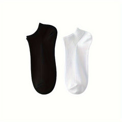6pairs Soft Solid Low Cut Ankle Socks