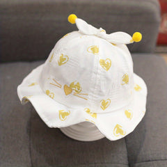 Heart Fisherman's Hat for Baby Girls