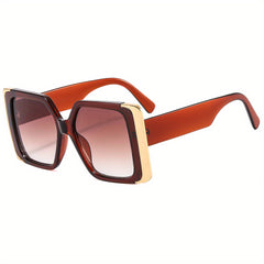 Large Square Sunglasses Tortoiseshell UV400 Sun Shades