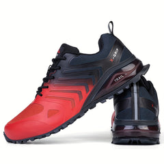 Men's Lace Up Trail Running Shoes - Outdoor Breathable Hiking Shoes