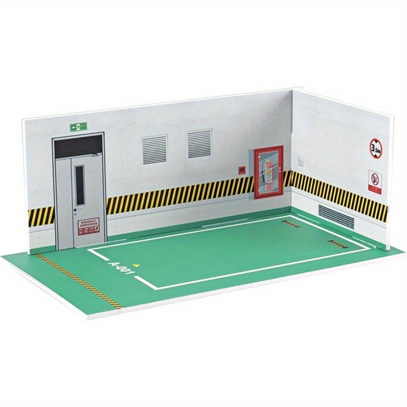 1:24 Scale Parking Garage Model - Durable PVC - UV Resistant