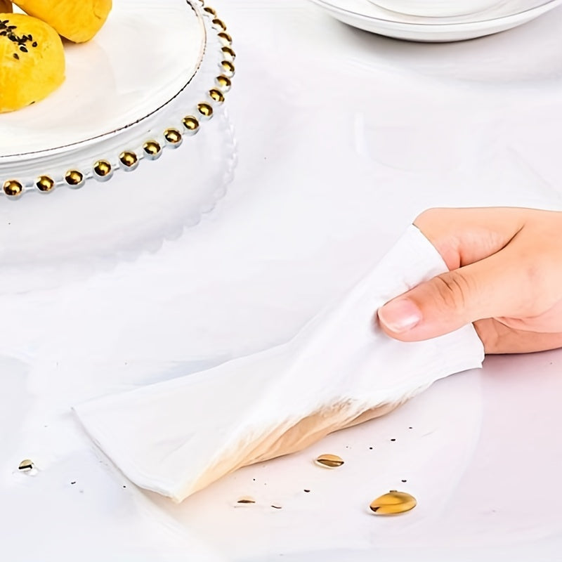 Clear Desk Pad Table Protector Plastic Cover for Desk - Transparent