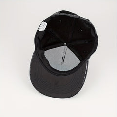 Men's PU Leather Baseball Cap with Dollar Pattern