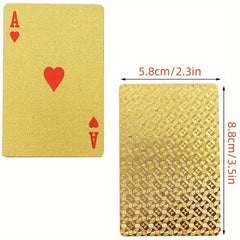 Waterproof Foil Poker Cards for Party Game