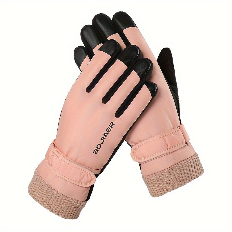 Waterproof Skiing Gloves Touch Screen Thickened Sports Gloves