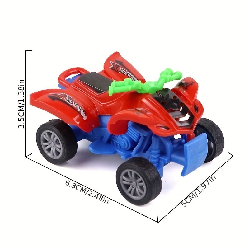 1pc Pull Back Car Toy Car Mini Off road Beach Motorcycle Cart Car Racing