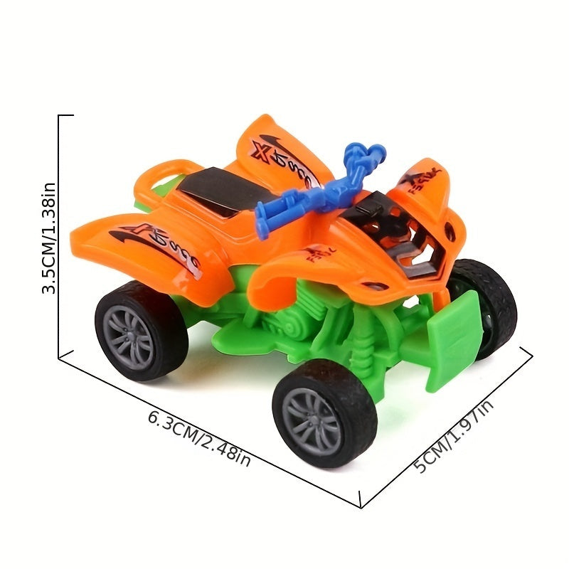 1pc Pull Back Car Toy Car Mini Off road Beach Motorcycle Cart Car Racing