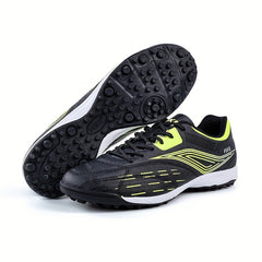 Boy's Low Top Turf Football Boots Anti-skid Lace Up TF Soccer Cleats