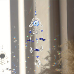 Rainbow Maker Tree Of Life Glass Prism Suncatcher Window Pendant Decor