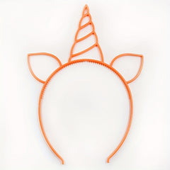 12pcs Unicorn Headbands for Birthday Party, Fluorescent Candy Magic Design