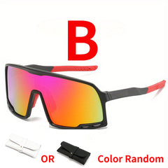 Men's Cycling Sunglasses Large Frame Sports Glasses