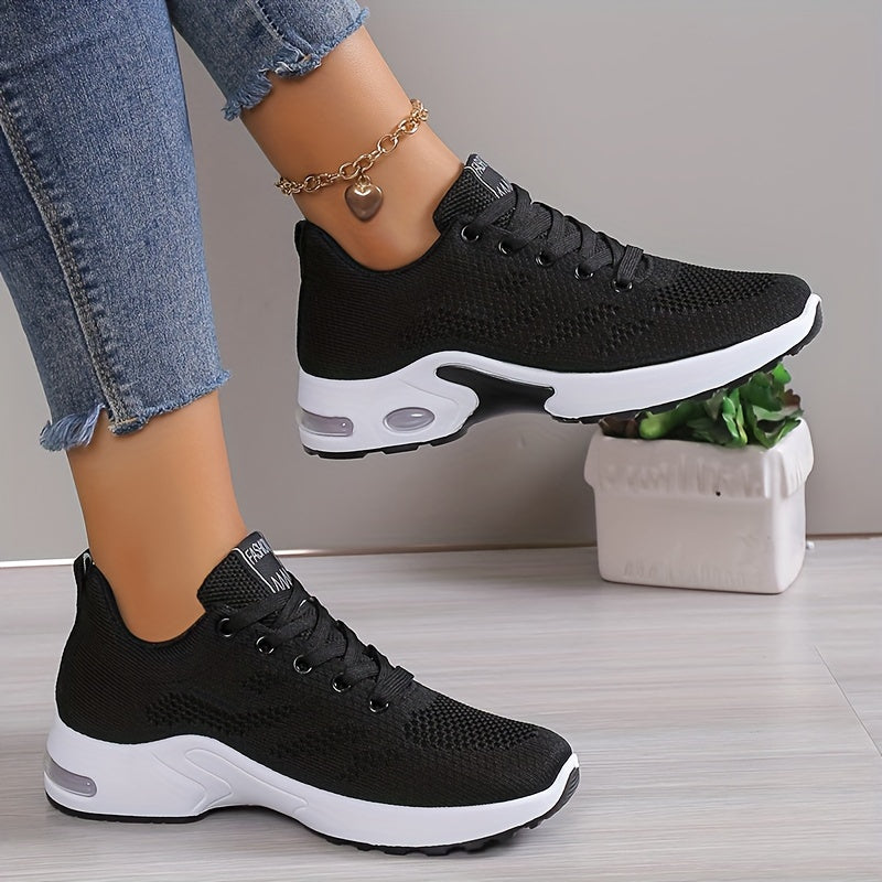 Women's Air Cushion Running Shoes Lightweight Mesh Breathable Sneakers