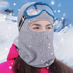 Winter Windproof Full Face Plus Velvet Mask for Outdoor Activities