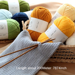 Crocheting Acrylic Yarn Soft Comfortable Material 100g