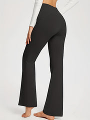 High Waist Yoga Flare Pants Wide Leg Leggings Women's Activewear