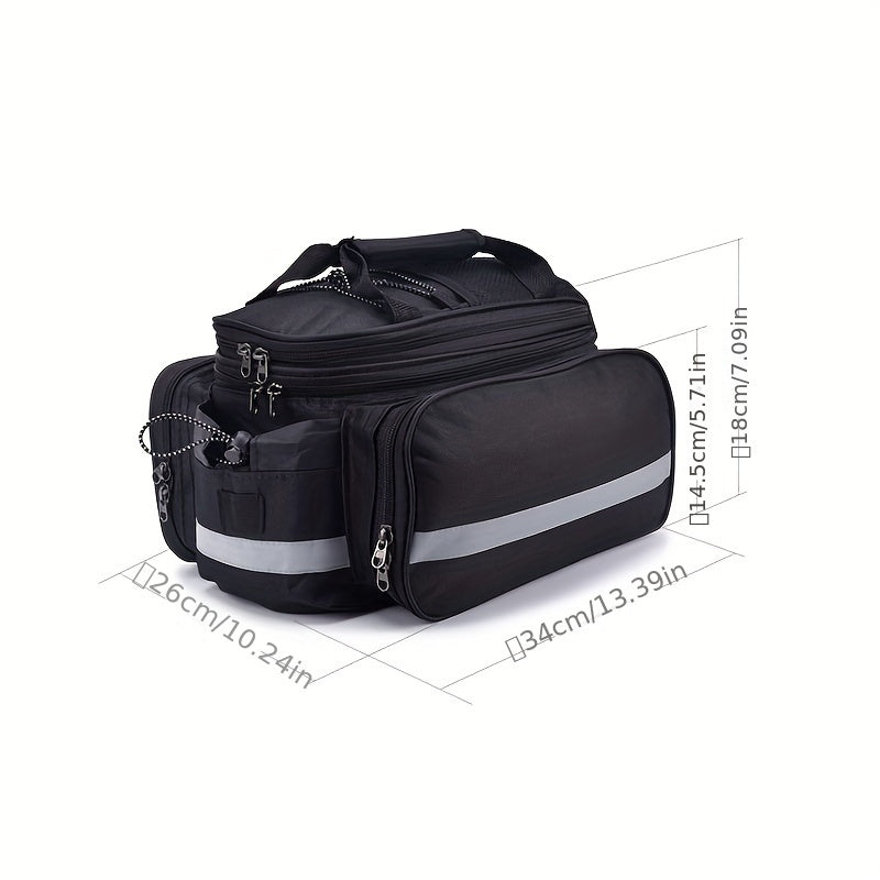 Large Capacity Rear Seat Bag for Bicycle Outdoor Cycling