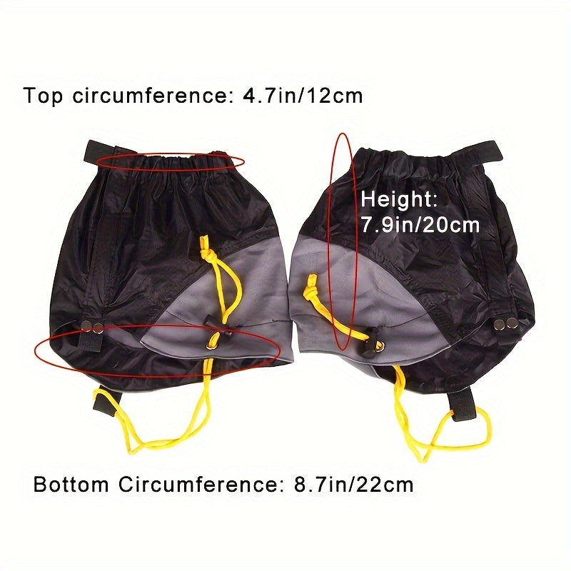 Outdoor Lightweight Gaiters Sand Proof Waterproof Leg Gaurd