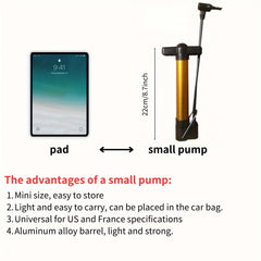 Portable Mini Inflator for Outdoor Cycling and Sports