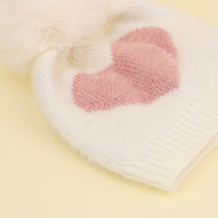 Lightweight Kids Knit Hat Women 6 Months-3 Years Washable