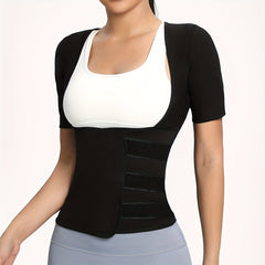 Women's Sauna Suit Waist Trainer Tummy Control Workout Swe