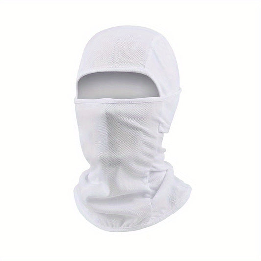 Distressed Windproof Knitted Balaclava for Outdoor Activities