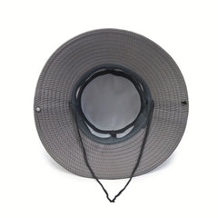 Outdoor Sun Hat Mesh Breathable UV Protection Big Brim Hat