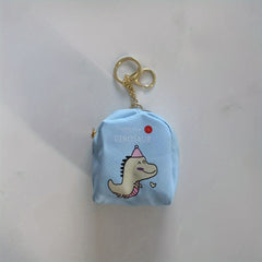 Small Dinosaur Coin Purse Portable Storage Bag for Outdoor Travel