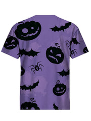 Men's 3D Halloween Graphic T-shirt Quick Dry Tee