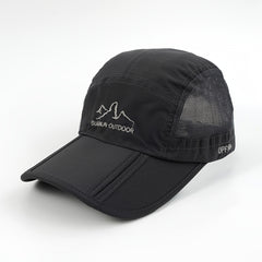 Women's Quick Dry Sun Hat Outdoor Mesh Trucker Cap