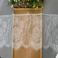 Mesh Lace Trim Fabric Wedding Veil Clothing Craft 3m