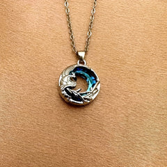 Creative Phoenix Pendant Necklace Decorative Accessories for Girls