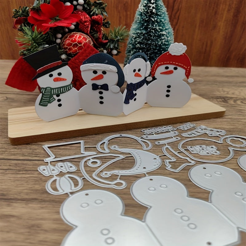 1pc Metal Cutting Dies Stencils for Card Making Snowman