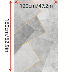 Soft Modern Abstract Area Rug Non Slip Carpet for Living Room