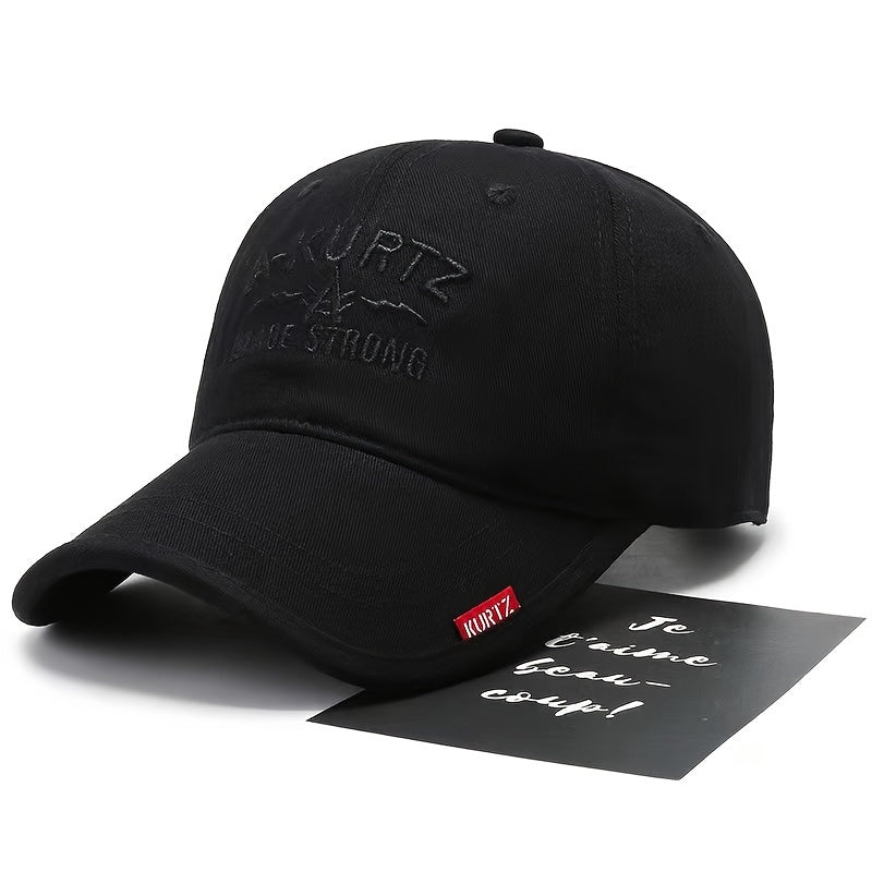 Casual Embroidered Baseball Cap Peaked Cap