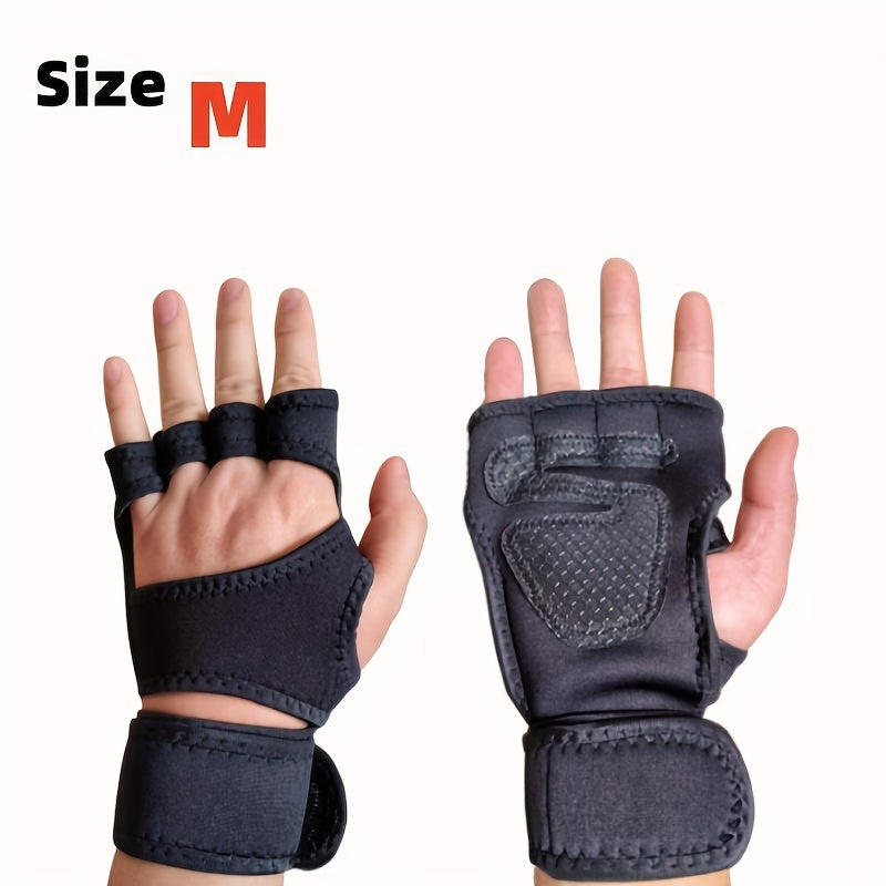 Palm & Wrist Protection Gloves For Weightlifting