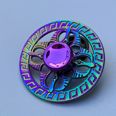 Colorful Zinc Alloy Fingertip Spinner Hand Spinner Finger Spinner Electroplating