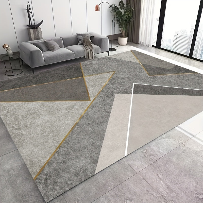 Nordic Living Room Floor Mat Modern Bedroom Bedside Area Carpet
